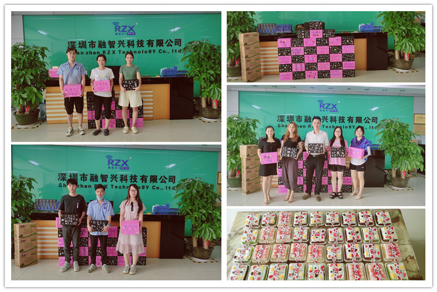 手寫祝福語｜融智興2022年三季度員工生日福利來啦！